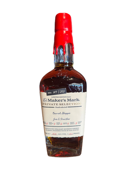 Maker's Mark Private Selection Kentucky Straight Barrel Select Bourbon - Barrel Shoppe Exclusive