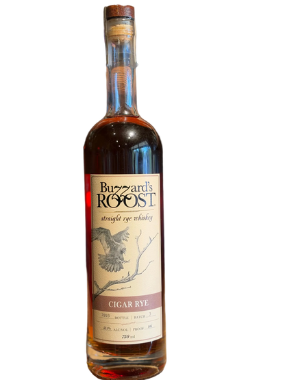 Buzzard’s Roost Cigar Rye Whiskey 105 Proof 750ml