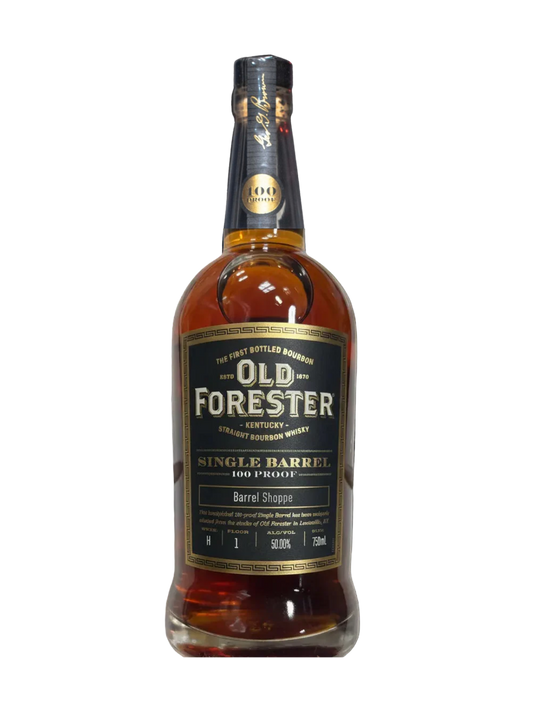 Old Forester Single Barrel 100 Proof Bourbon Shoppe Exclusive Barrel #2