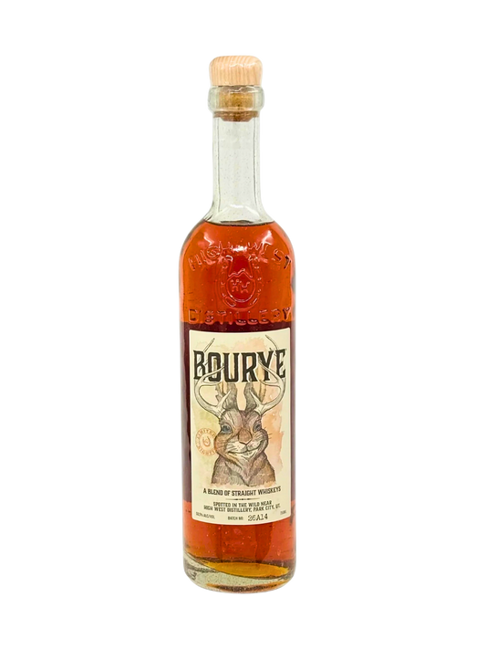 High West Bourye Bourbon Rye Whiskey Blend Limited Release Batch 26A14 101 Proof