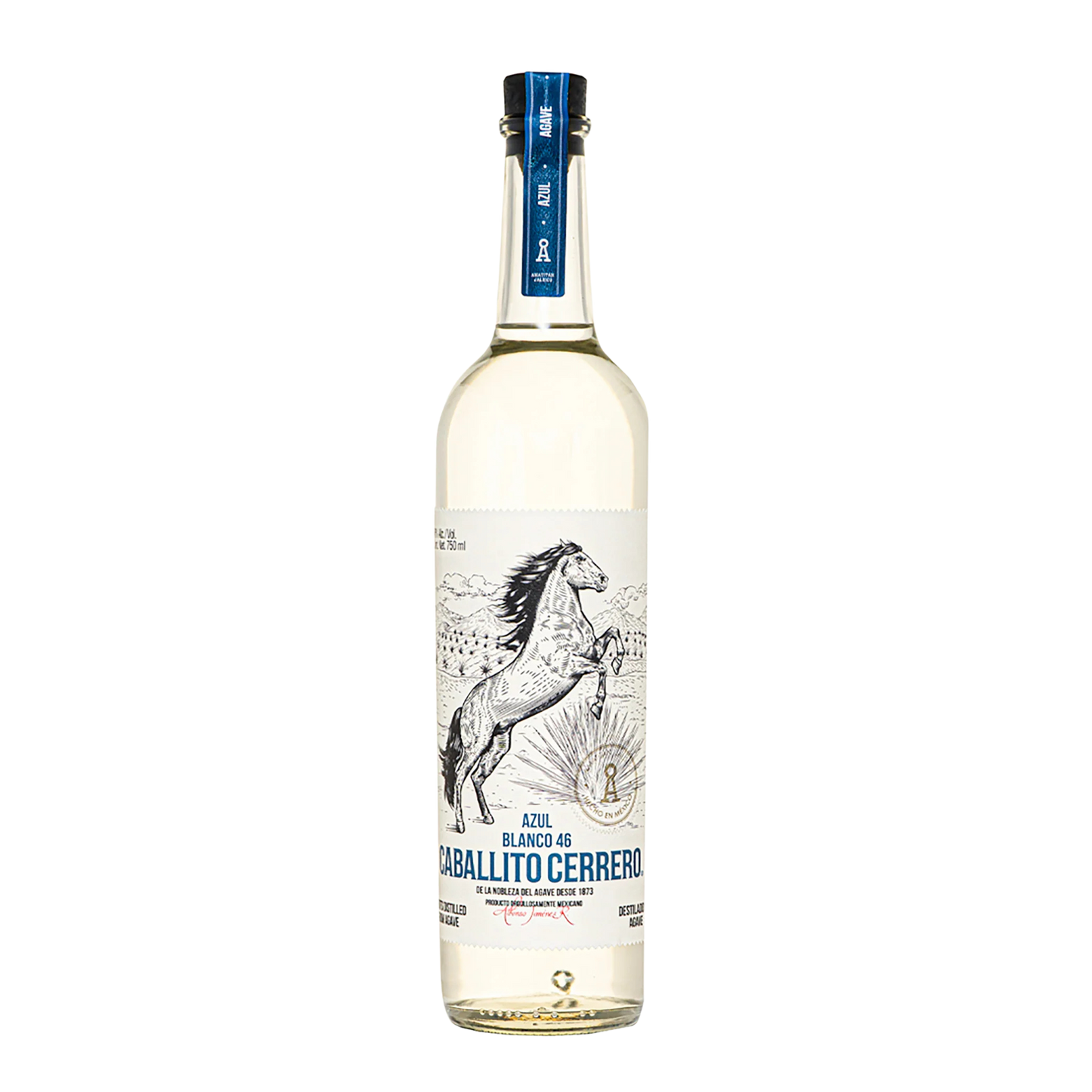 Caballito Cerrero Azul Blanco Tequila