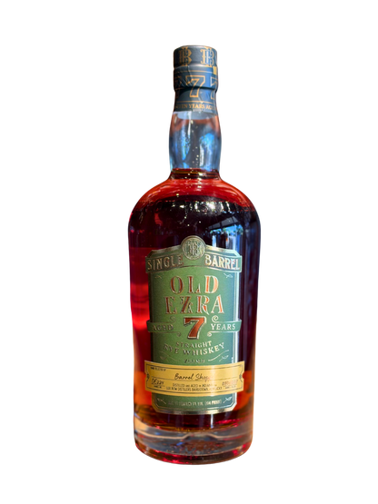 Old Ezra Single Barrel Straight Rye Whiskey Shoppe Exclusive 114 Proof 750ml