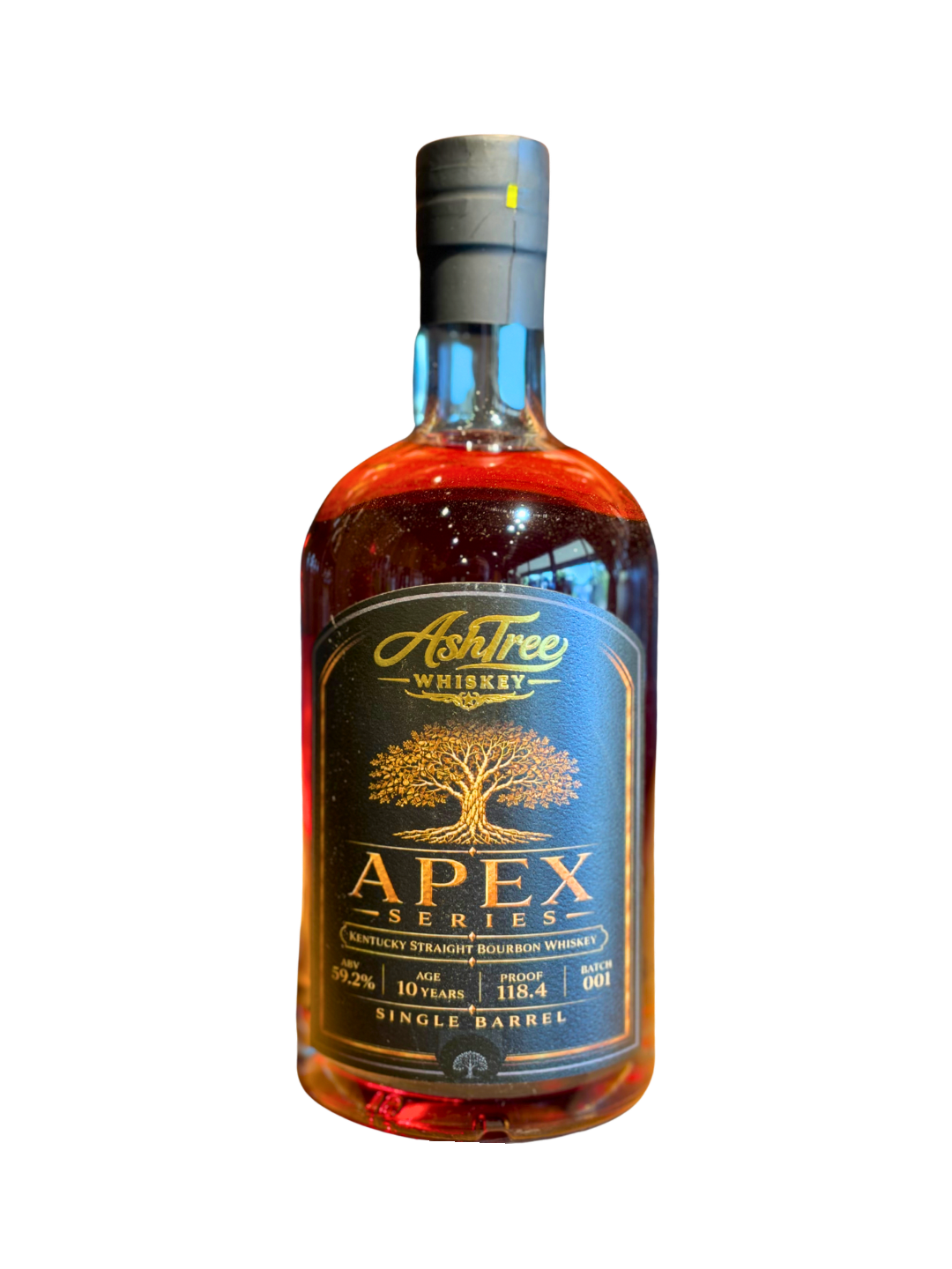 Ashtree Whiskey Single Barrel Apex Series 10 Year Kentucky Straight Bourbon Whiskey 118.4 Proof 750ml