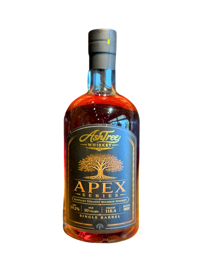 Ashtree Whiskey Single Barrel Apex Series 10 Year Kentucky Straight Bourbon Whiskey 118.4 Proof 750ml