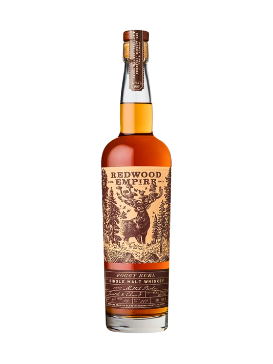 Redwood Empire Foggy Burl Batch #003 American Single Malt Whiskey 94 Proof 750mL