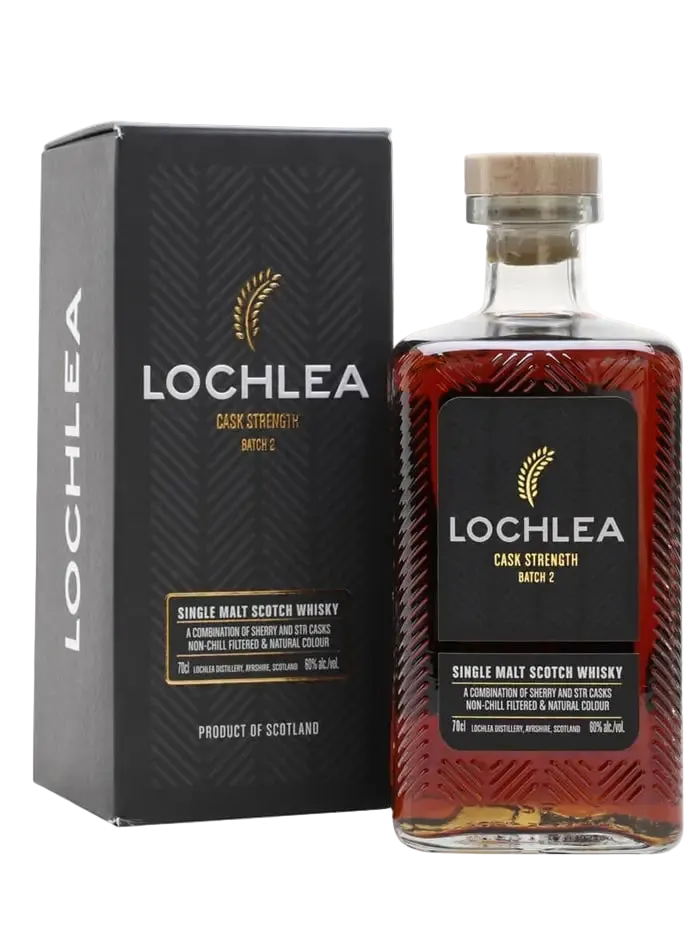 Lochlea Cask Strength Batch 2 Single Malt Scotch Whisky 120 Proof 700ml