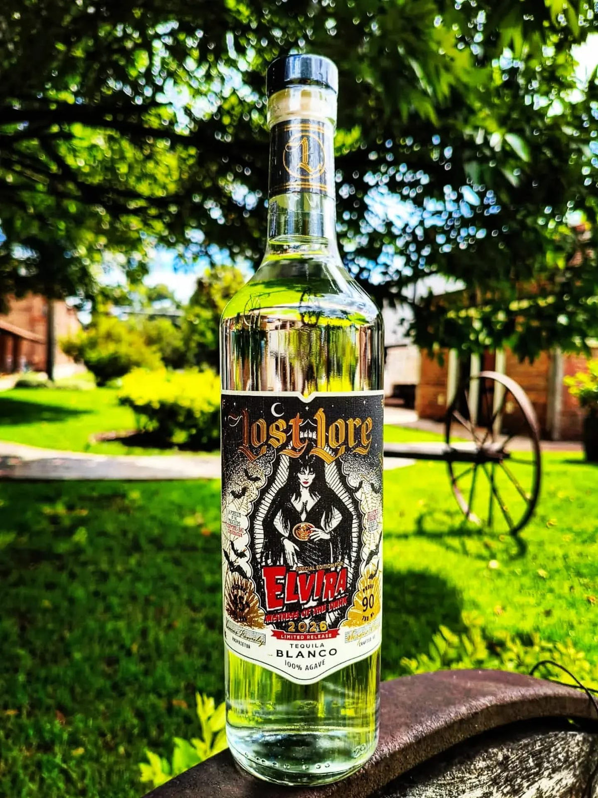 Lost Lore x Elvira Mistress of the Dark Blanco Tequila 2026 90 Proof 750mL