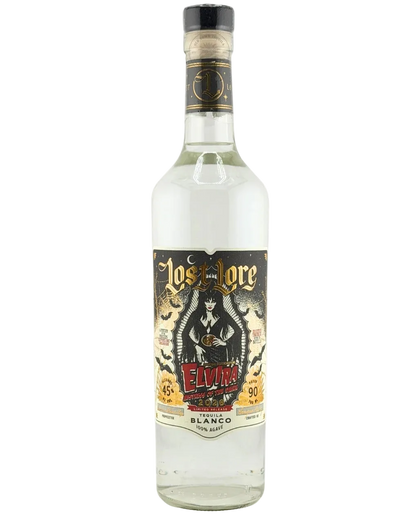 Lost Lore x Elvira Mistress of the Dark Blanco Tequila 2026 90 Proof 750mL
