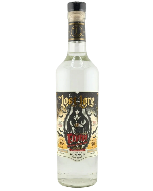 Lost Lore x Elvira Mistress of the Dark Blanco Tequila 2026 90 Proof 750mL