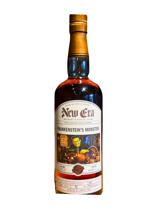 New Era Frankenstein’s Monster 8 Year Bourbon Halloween 2026 124 Proof 750ml