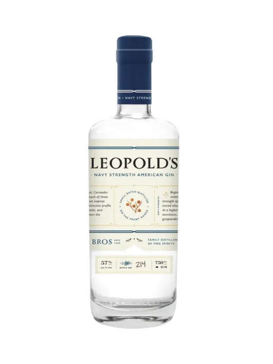 Leopold's American Small Batch Gin 80 Proof 750ml