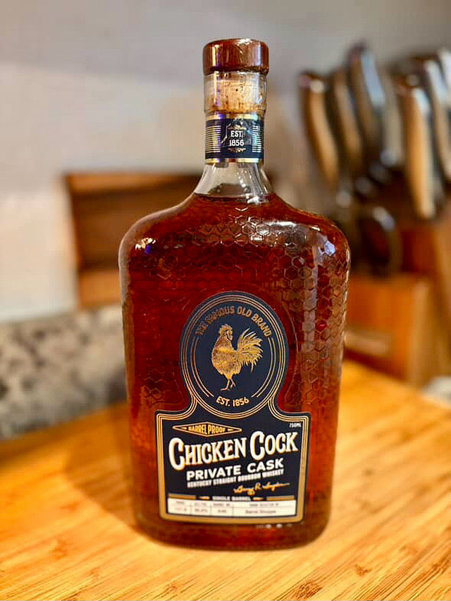 Chicken Cock Bourbon Private Cask Shoppe Exclusive 121.6 Proof