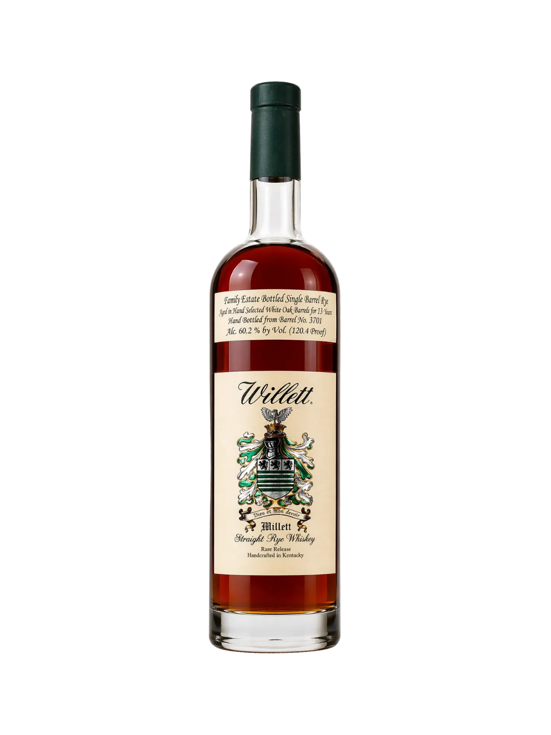 Willett 13 Year Rye "Kashmir" Shoppe Exclusive 120 Proof 750ml