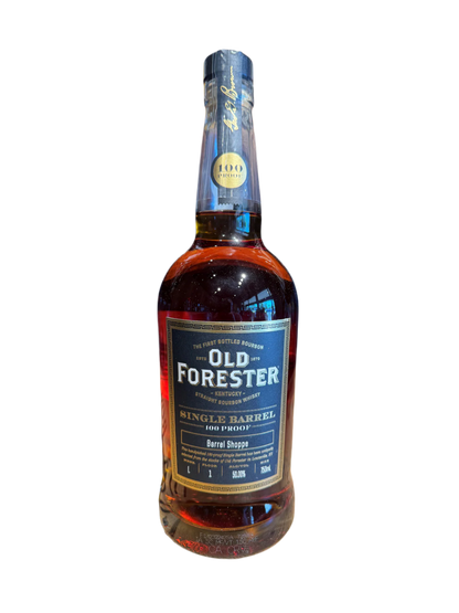 Old Forester Single Barrel 100 Proof Bourbon Barrel Shoppe Exclusive