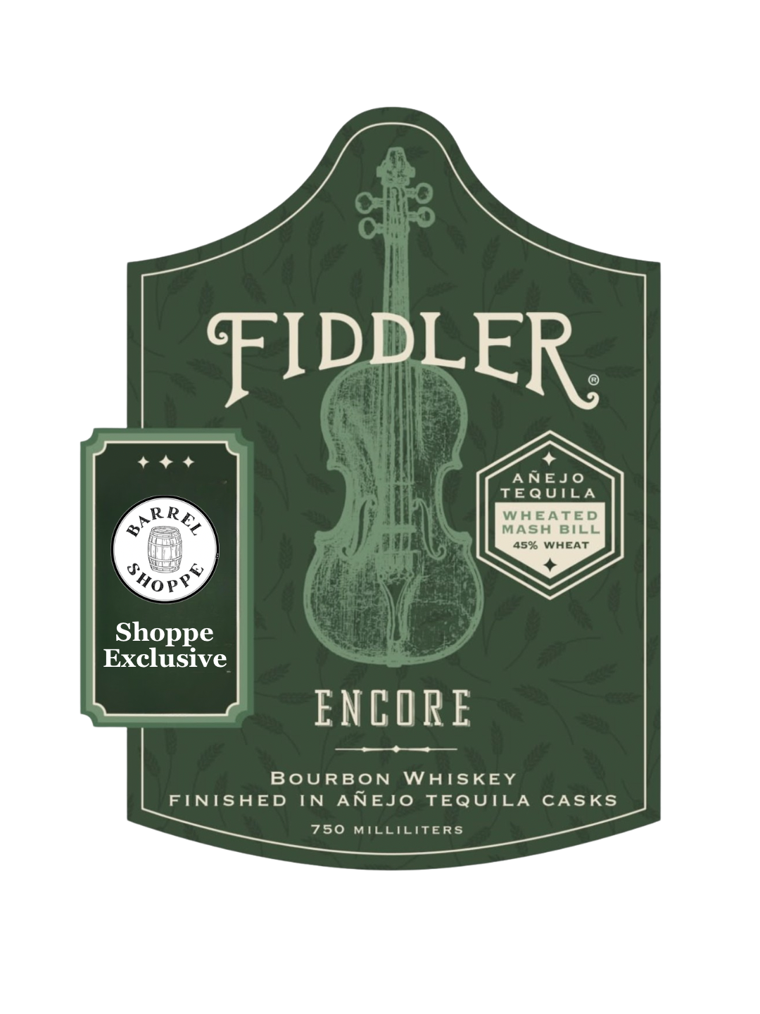 ASW Fiddler Encore Single Barrel Bourbon Anejo Cask Finish Shoppe Exclusive