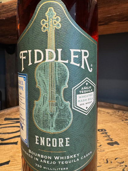 ASW Fiddler Encore Single Barrel Bourbon Anejo Cask Finish Shoppe Exclusive