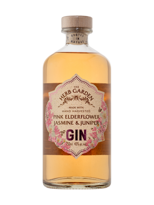 The Herb Garden Pink Elderflower, Jasmine & Juniper Gin