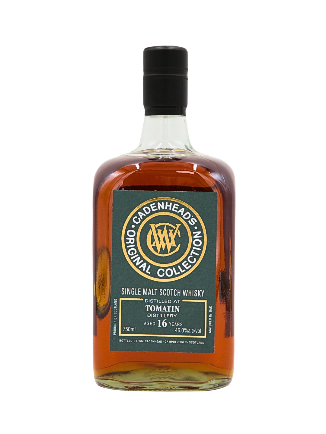 Cadenhead Tomatin 2009 16 Year Single Malt Scotch Whisky