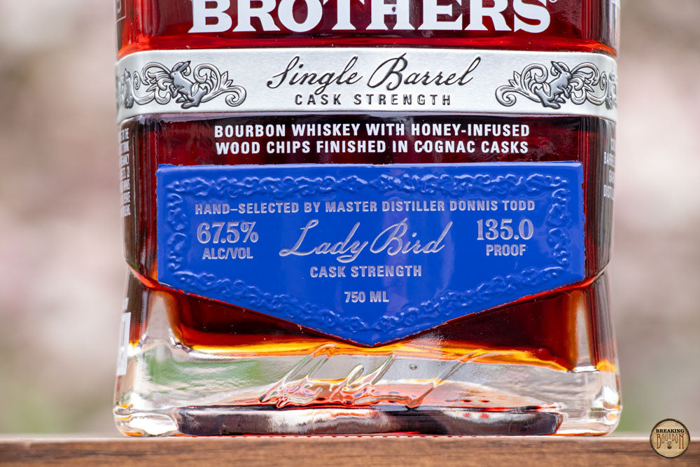 Garrison Brothers Lady Bird Cask Strength Bourbon Single Barrel Limited Edition 135 Proof 750ml