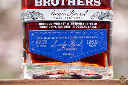 Garrison Brothers Lady Bird Cask Strength Bourbon Single Barrel Limited Edition 135 Proof 750ml