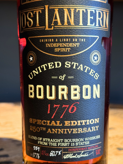 Lost Lantern United States of Bourbon 1776 Edition 121.4 Proof 750ml