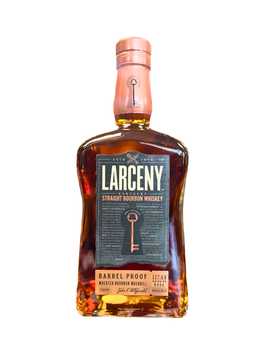 Larceny Barrel Proof Wheated Bourbon Whiskey B525