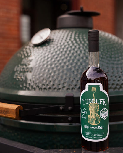 ASW Fiddler Big Green Egg Bourbon Whiskey 100 Proof 750ml