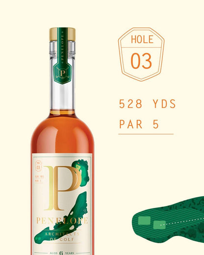 Penelope Architects of Golf Bourbon Finished With American Oak Staves Hole #3 94 Proof 750ml