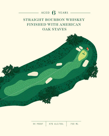Penelope Architects of Golf Bourbon Finished With American Oak Staves Hole #2 94 Proof 750ml