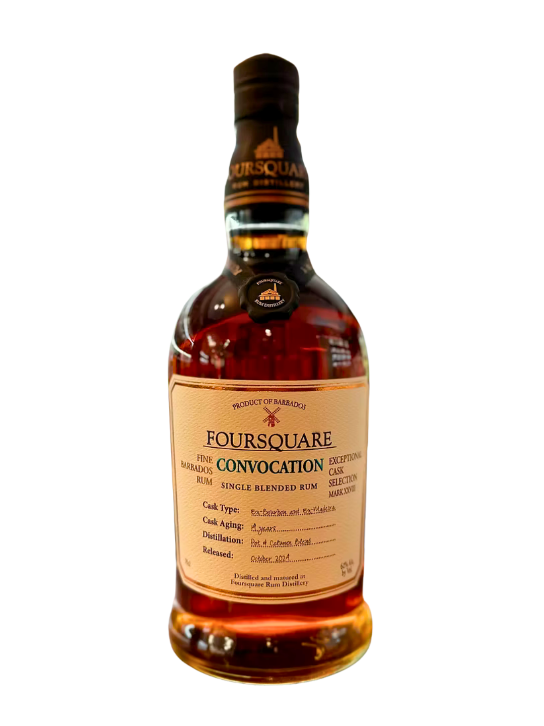Foursquare Convocation Single Blended Rum 2024