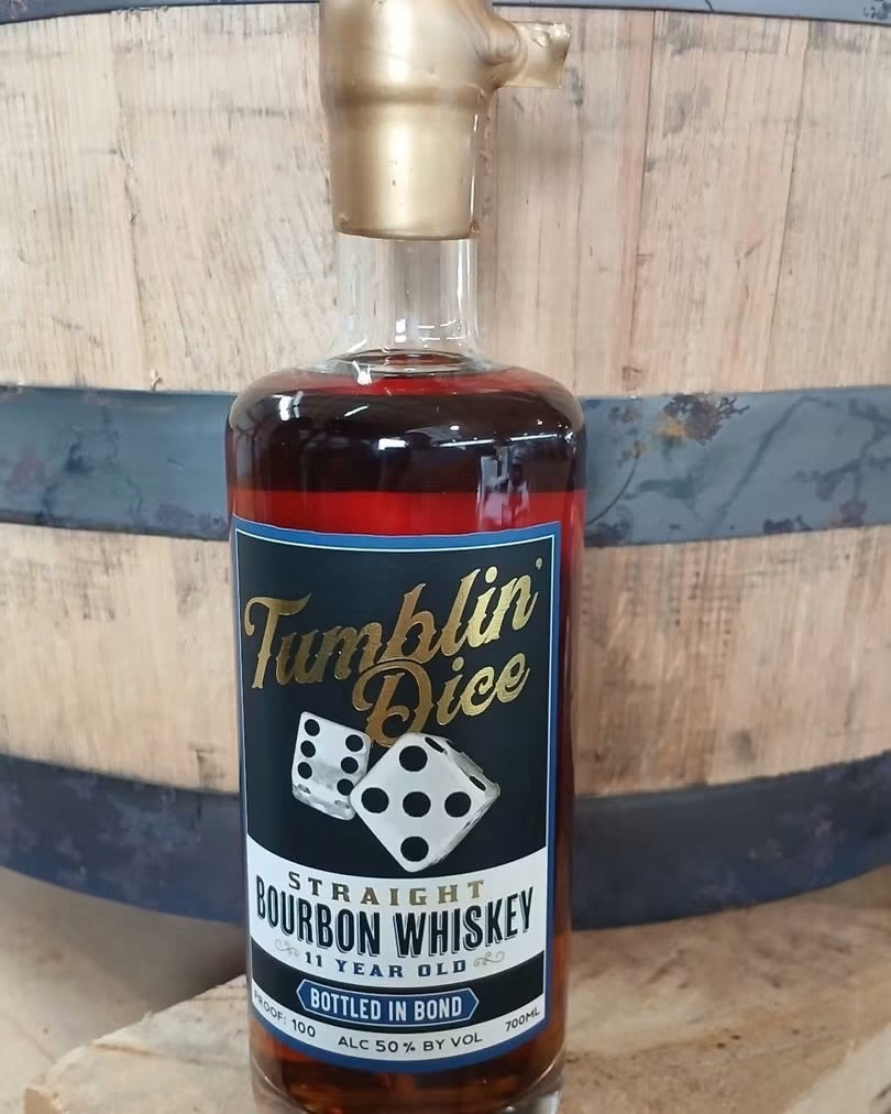 Tumblin Dice 11 Year Bourbon BIB 100 Proof 700ml