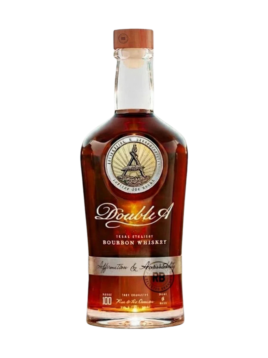 Double A Affirmation & Accountability Texas Straight Bourbon 100 Proof 750ml