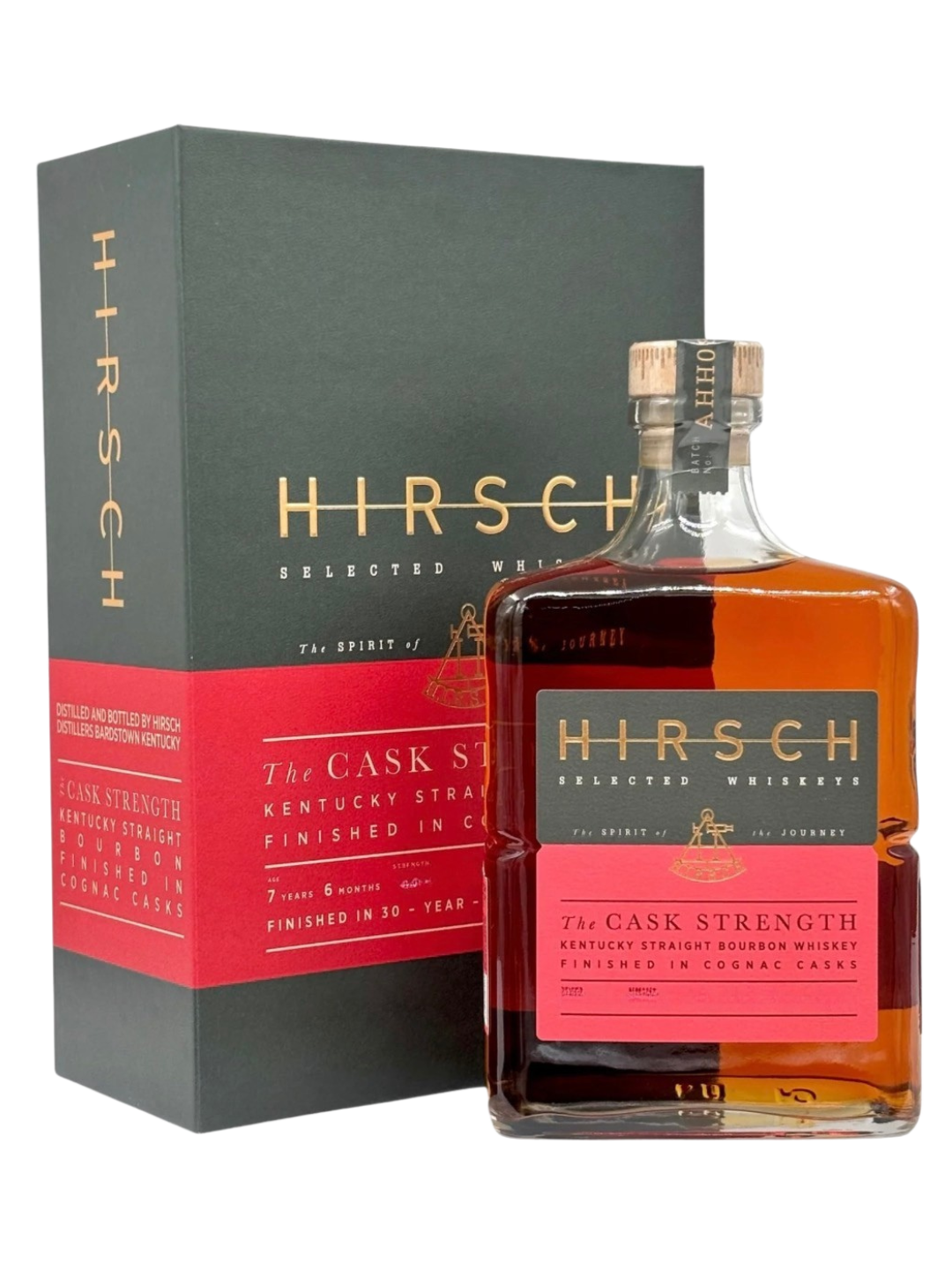 Hirsch The Cask Strength Bourbon Finished in Cognac Casks