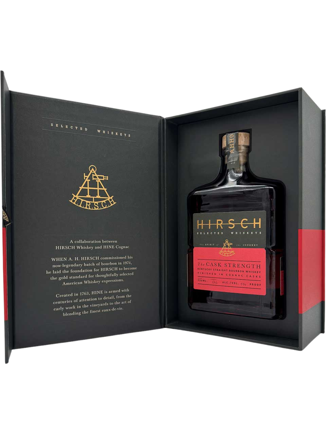 Hirsch The Cask Strength Bourbon Finished in Cognac Casks