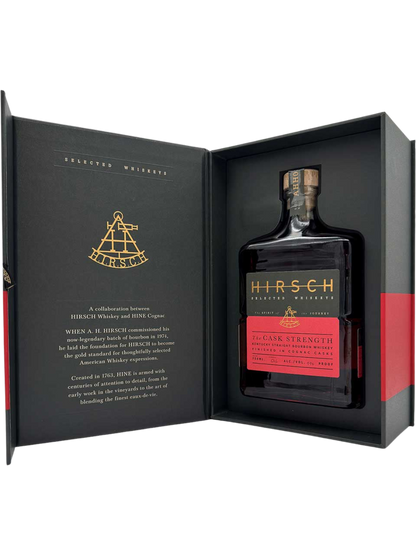 Hirsch The Cask Strength Bourbon Finished in Cognac Casks