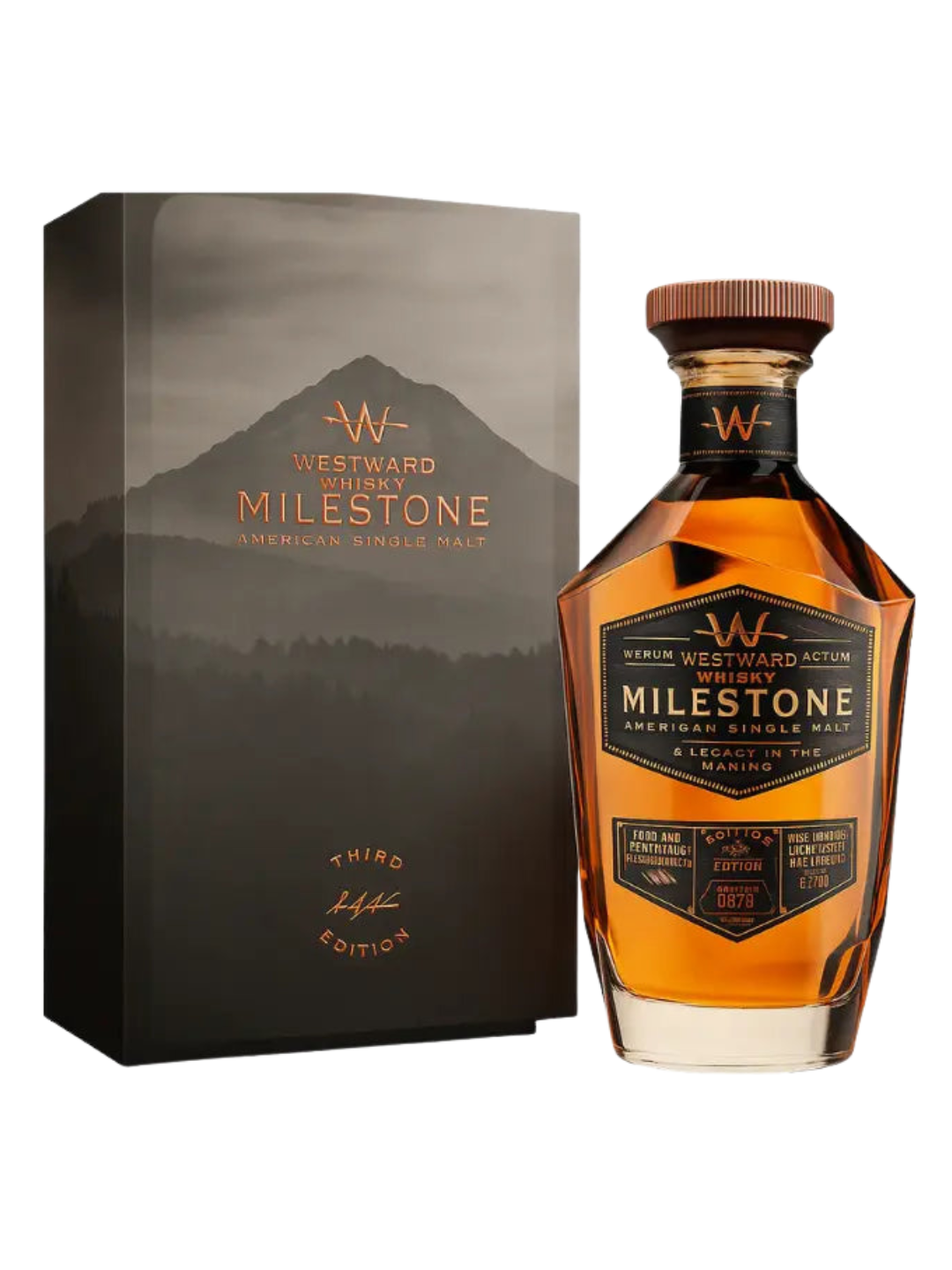 Westward Whiskey Milestone No. 3 American Single Malt Third Edition