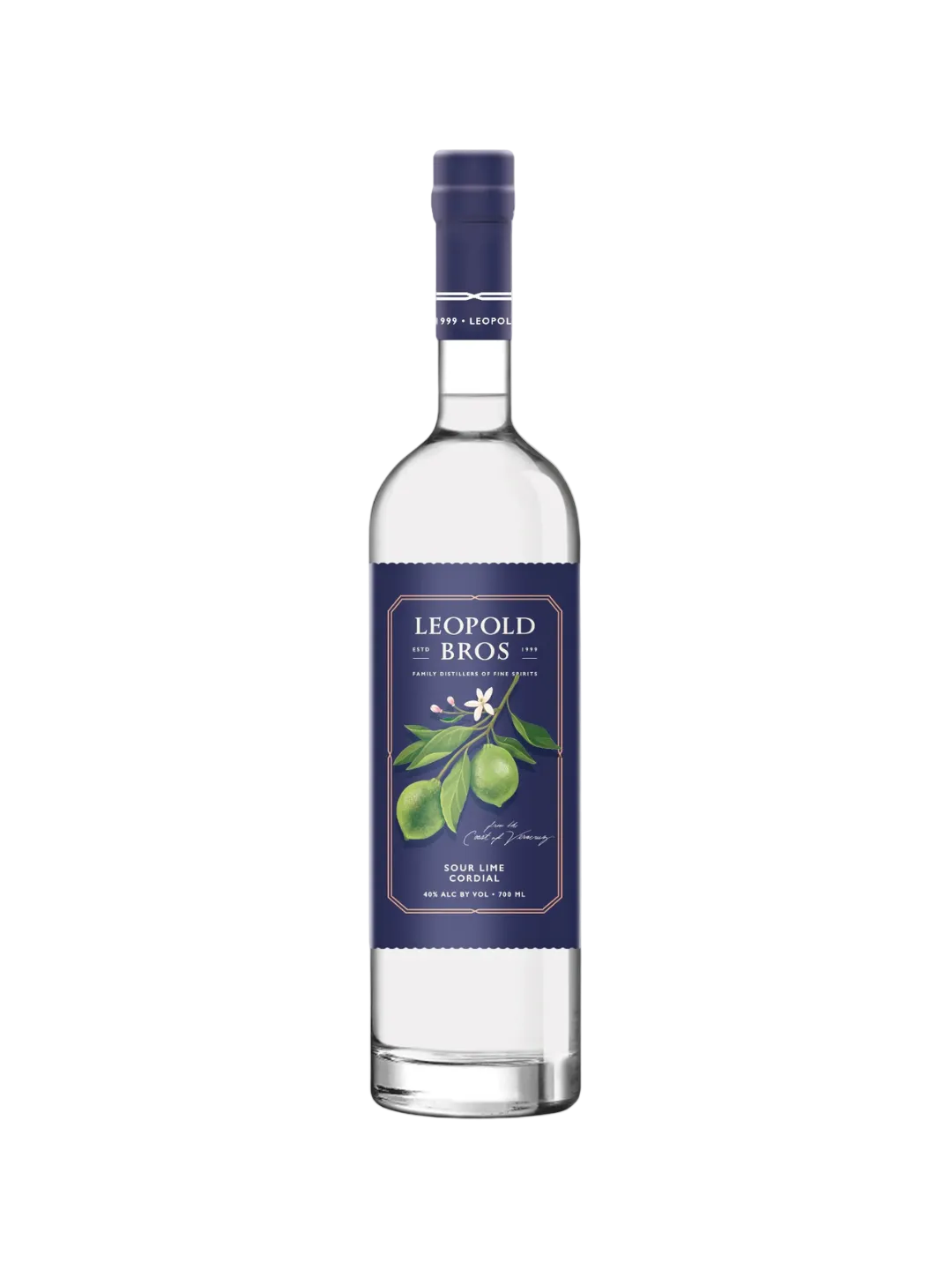 Leopold Bros Sour Lime Cordial 80 Proof 700ml