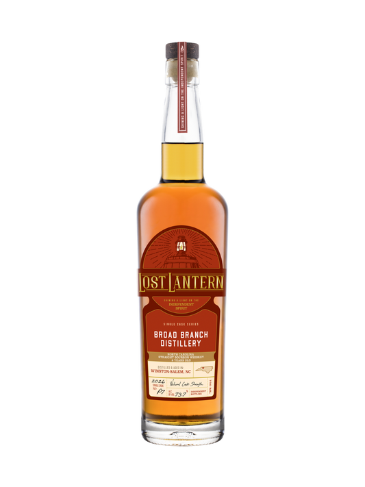 Broad Branch Lost Lantern 8 Year North Carolina Bourbon 147.4 Proof HAZMAT Shoppe Exclusive 750ml