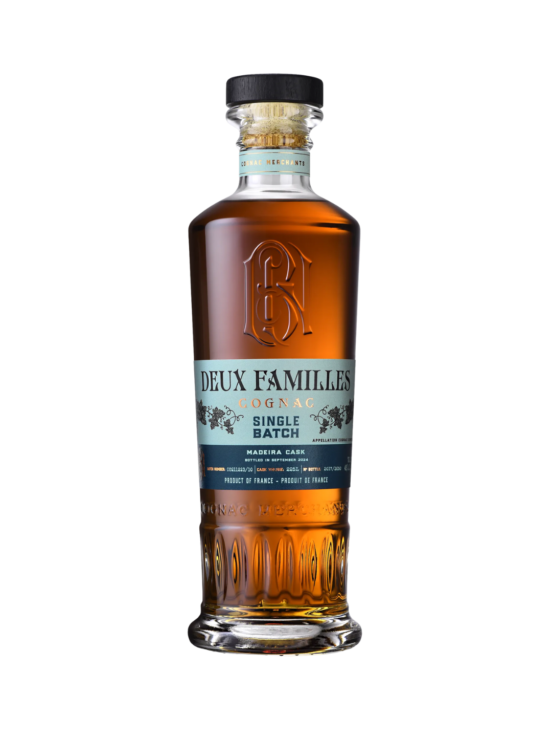 Deux Familles Cognac Single Batch Madeira Cask 96 Proof 700ml