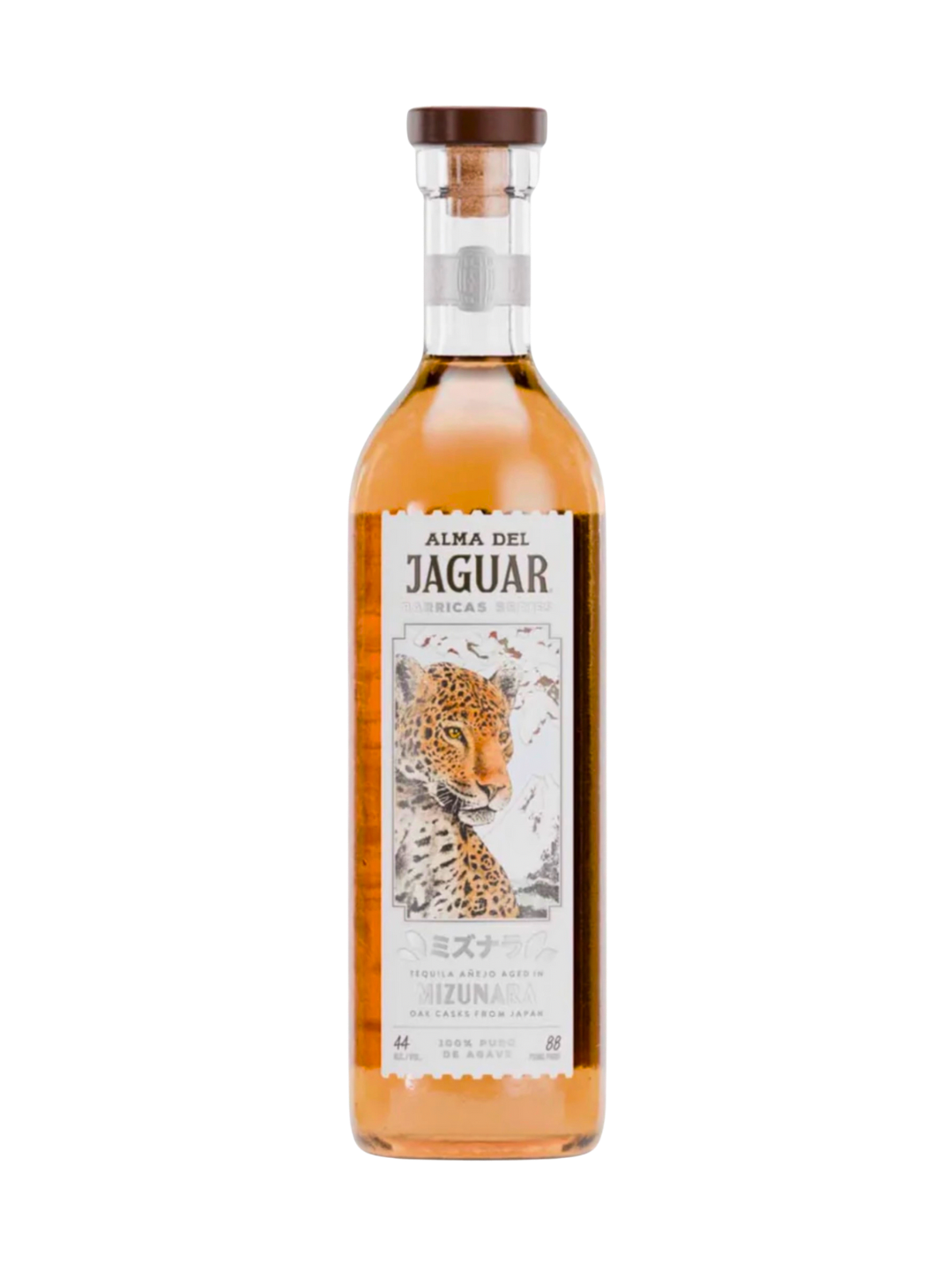 Alma del Jaguar Barricas Series Tequila Anejo Mizunara Oak Cask