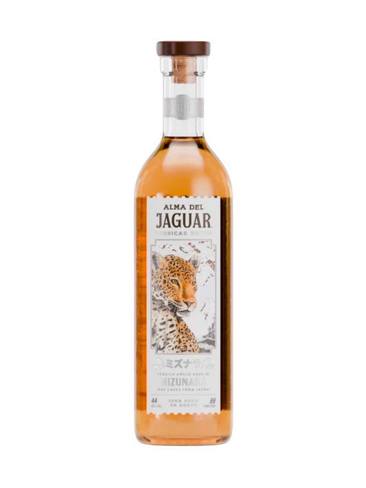 Alma del Jaguar Barricas Series Tequila Anejo Mizunara Oak Cask
