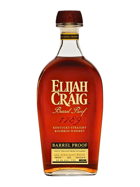 Elijah Craig Barrel Proof Bourbon Batch B525 126.2 Proof