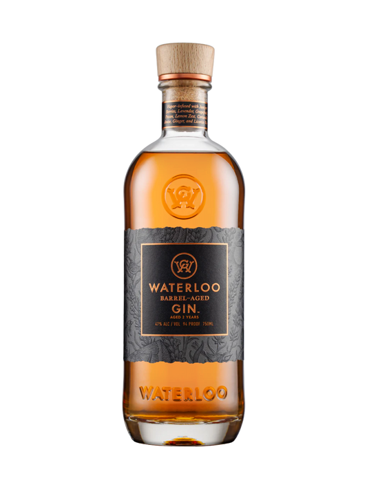 Waterloo Barrel-Aged Gin 94 Proof 750ml