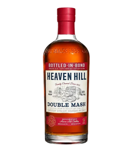 Heaven Hill 9 Year Double Mash Bourbon Bottled In Bond 100 Proof 750ml