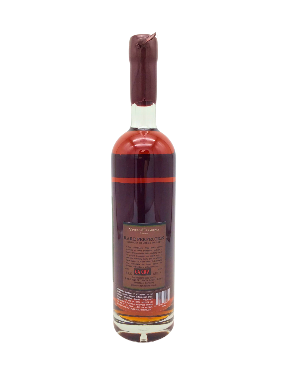 Rare Perfection Vintage 2016 10 Year Kentucky Bourbon Cask Strength Shoppe Exclusive 129 Proof 750ml