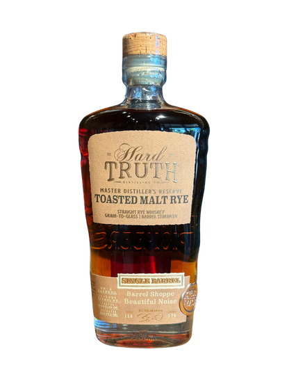 Hard Truth Toasted Malt Rye 5 Year Single Barrel Shoppe Exclusive 114 Proof 750ml