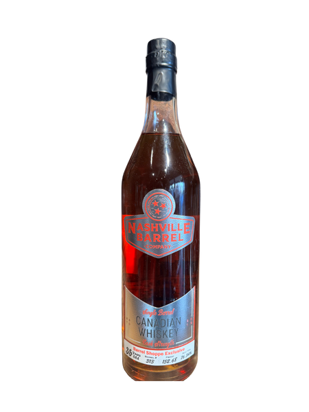 Nashville Barrel Company 35 Year Canadian Whiskey 152 Proof HAZMAT