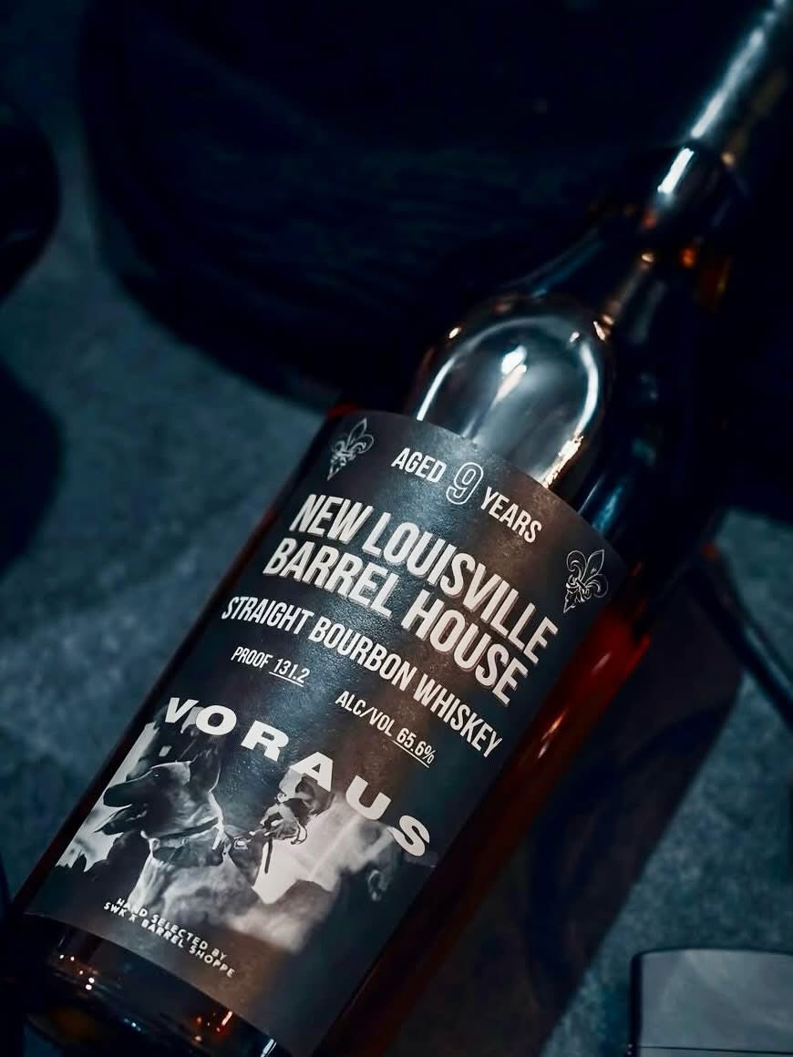 New Louisville 9 Year Bourbon 131 Proof 750ml SWK Voraus Shoppe Exclusive