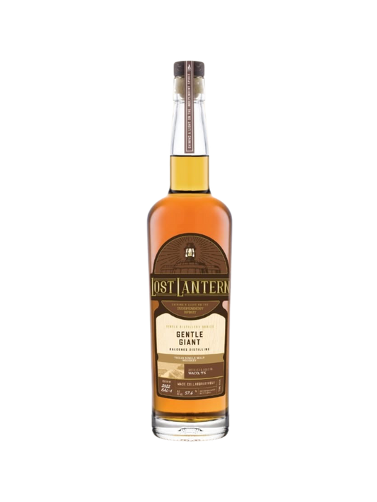 Lost Lantern Gentle Giant Balcones Distilling Texas Single Malt Whiskey