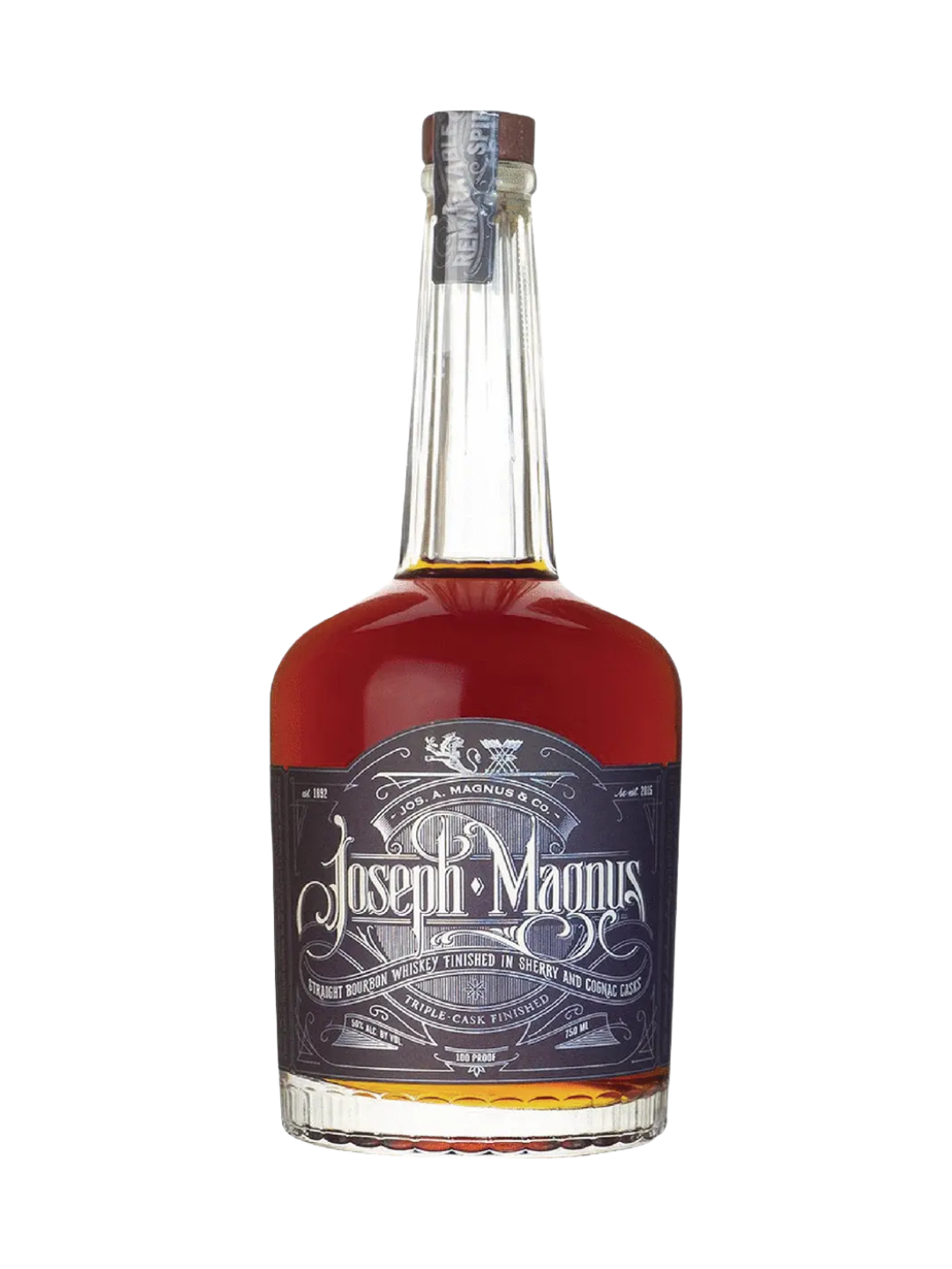 Joseph Magnus Bourbon Whiskey Finished in Sherry and Cognac Casks